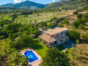 Can Mestre Traumhafte Finca mit Pool, Bergblick & Ruhe pur in Selva, Mallorca