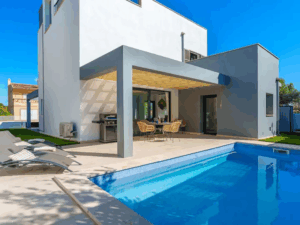 Moderne Ferienvilla Can Aruna – Eine moderne Oase in Colònia de Sant Pere
