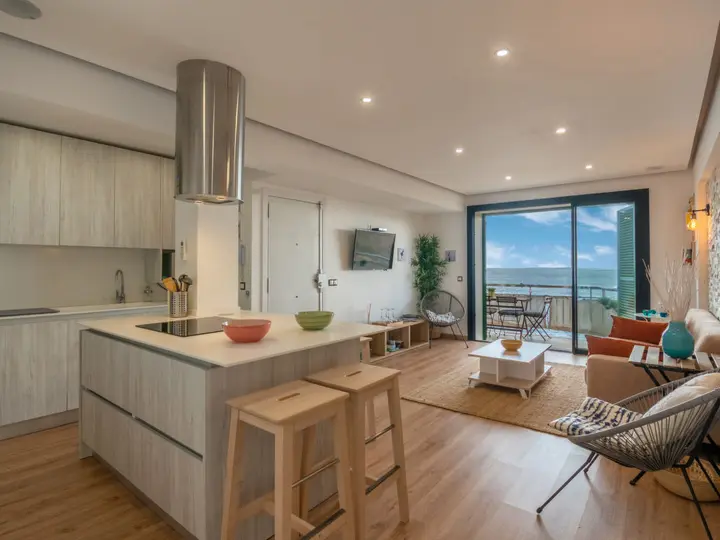 Meerblick Ferienwohnung S’Illot-Cala Morlanda – Modernes & Mallorquinisches Flair
