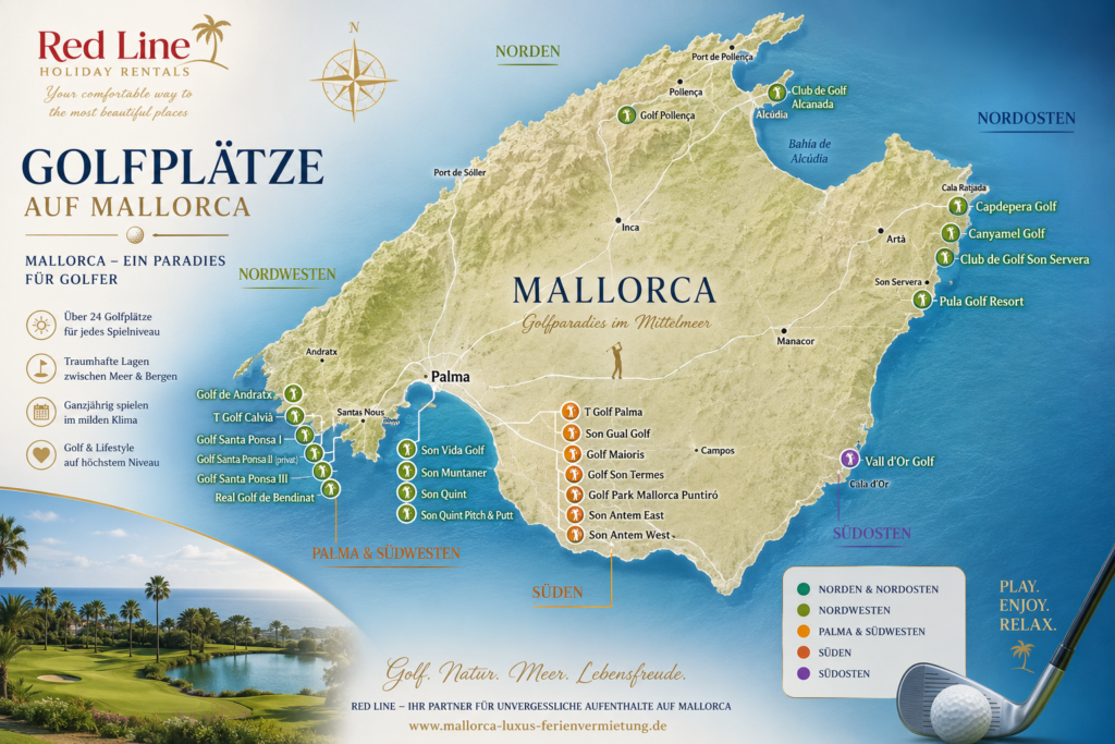 Golfurlaub auf Mallorca – Die schönsten Golfplätze der Insel erleben