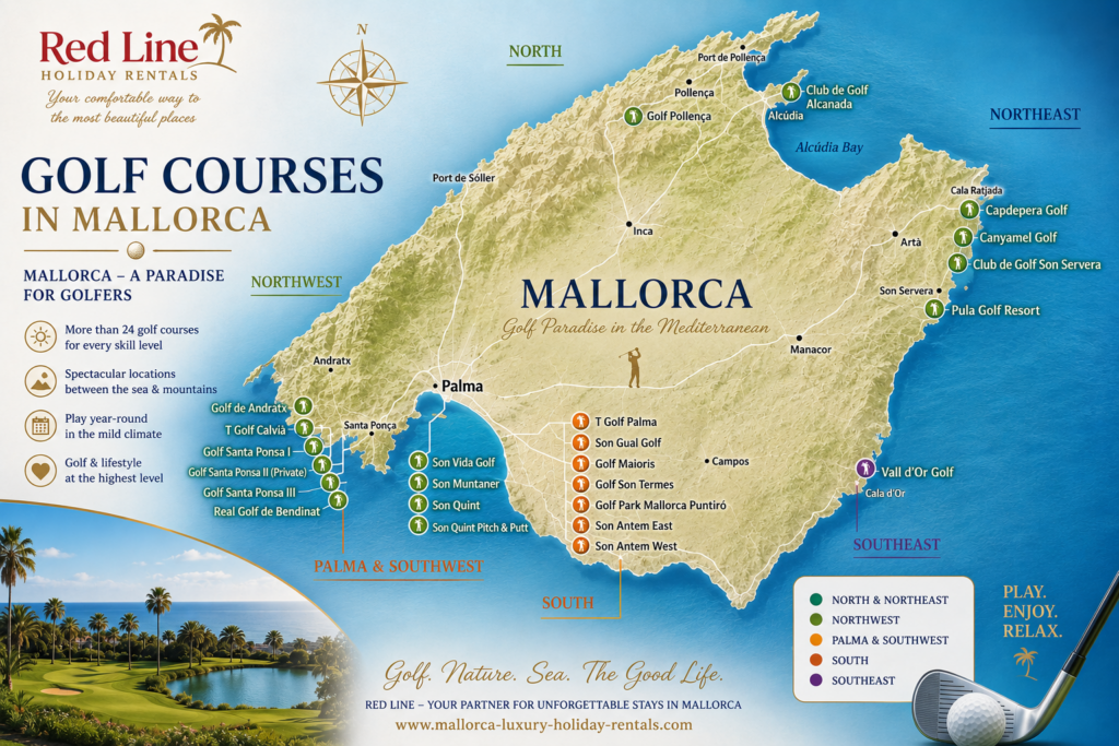 Golf Vacations in Mallorca – Discover the Island’s Most Beautiful Golf Courses